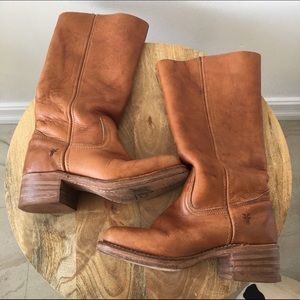 Frye Original Tan Campus Boot 6